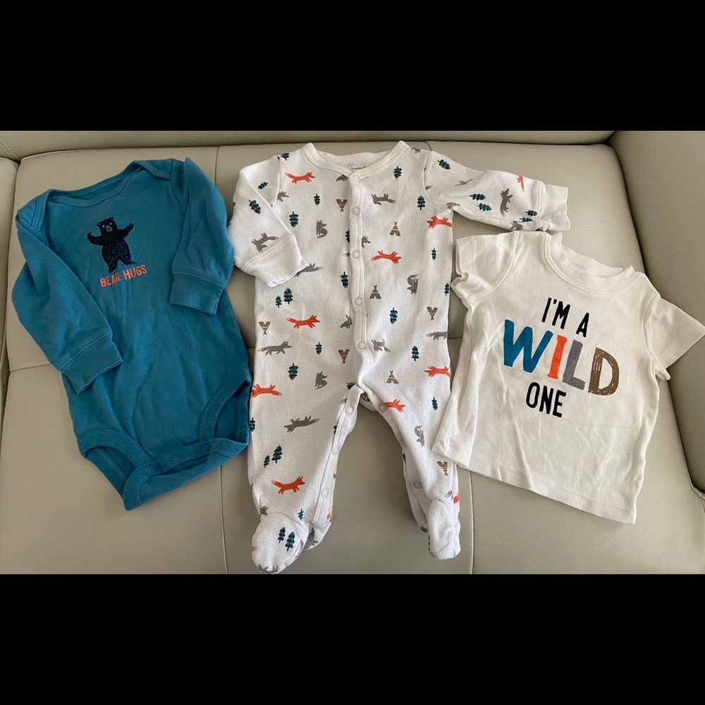 Wild one baby bundle